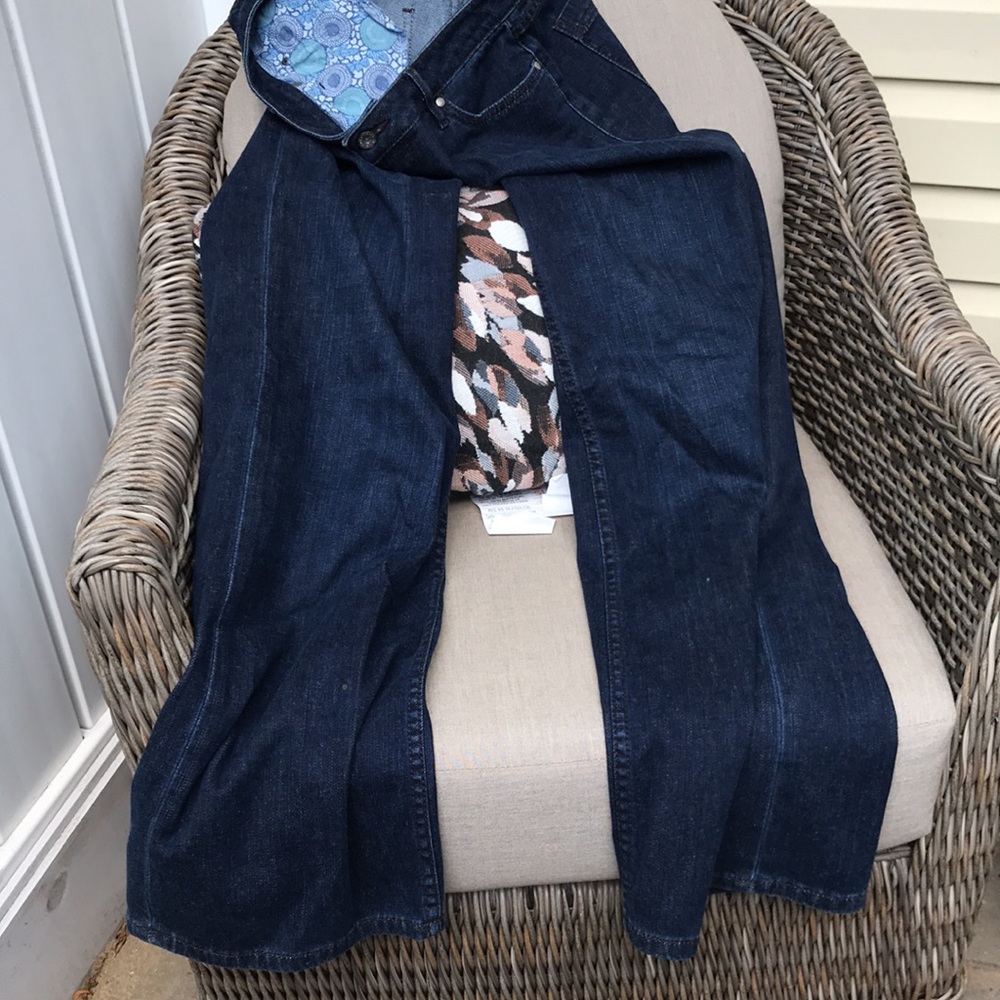 soft and supple wide leg jean - Picture 2 of 6